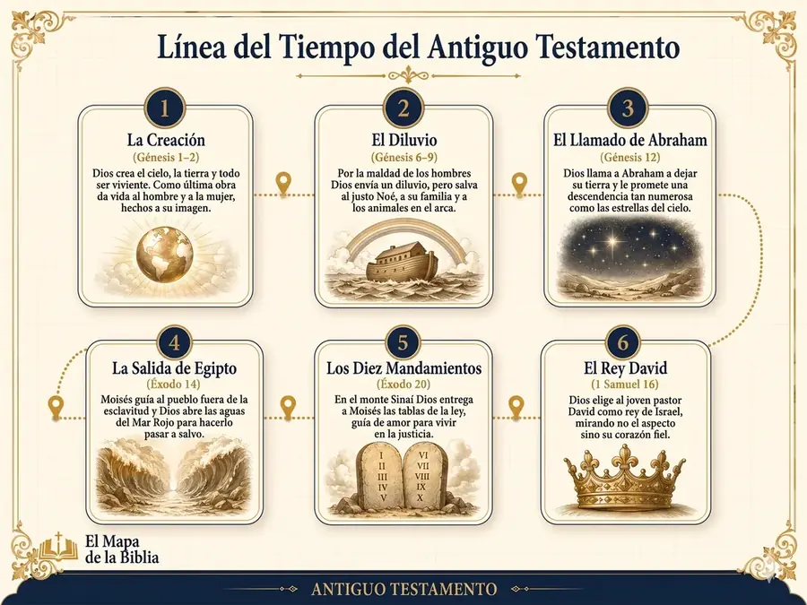 Linea del Tiempo del Antiguo Testamento