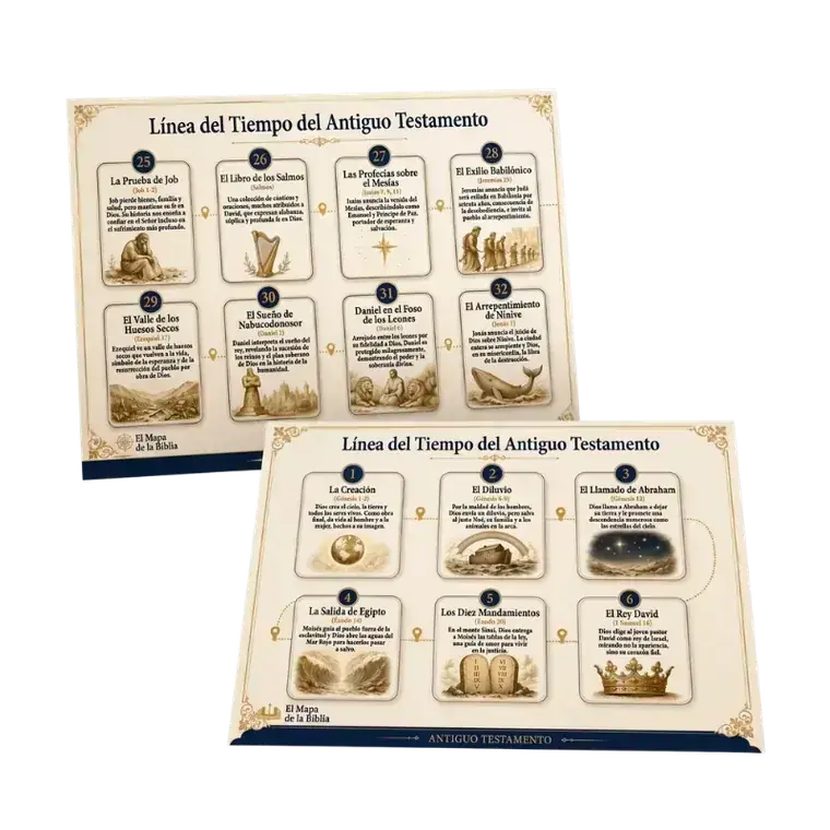 Eventos cronologicos - Linea del tiempo del Antiguo Testamento